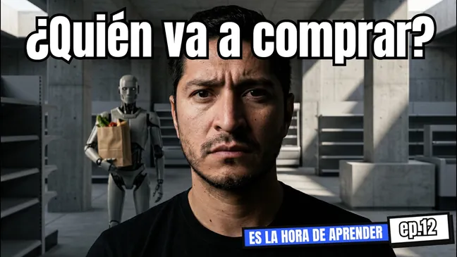Thumbnail del episodio: Ley de IA, agentes autónomos y el 80% que no cambia el modelo