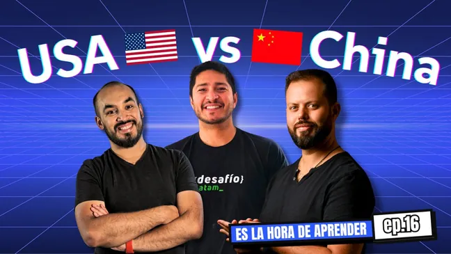 Thumbnail del episodio: EE.UU. vs China en IA: ¿el bloqueo es un autogol?