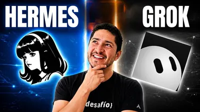 Thumbnail: Grok Bot vs Hermes: ¿qué agente le sirve a tu negocio?